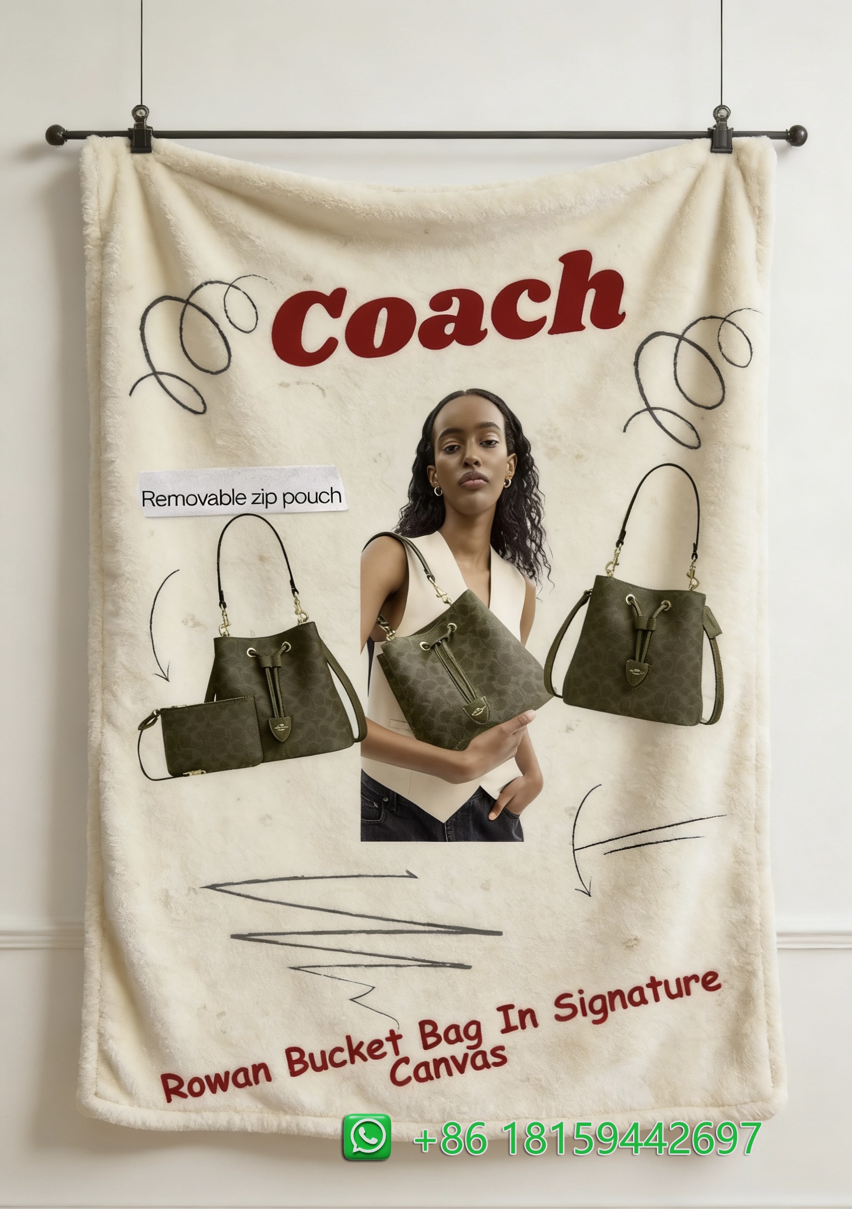 Coach Throw Blankets